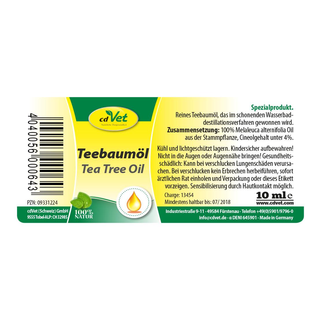 cdVet Teebaumöl