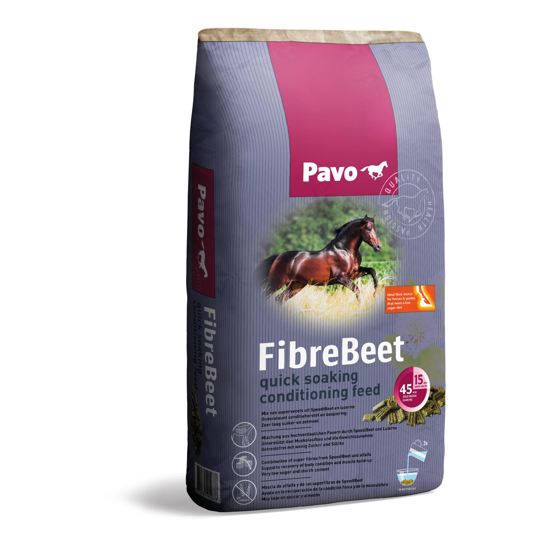 Pavo Pferdefutter FibreBeet