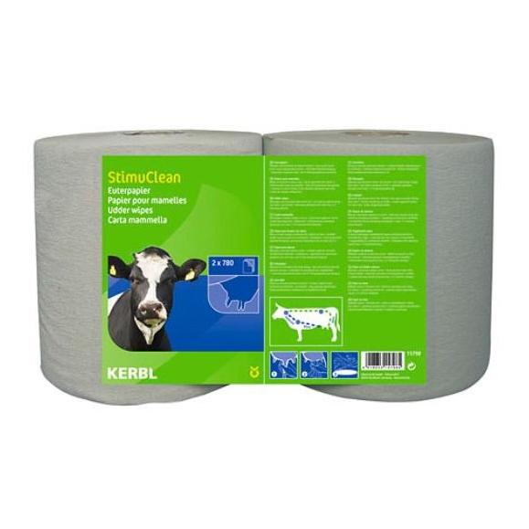 Kerbl StimuClean Euterpapier Grau