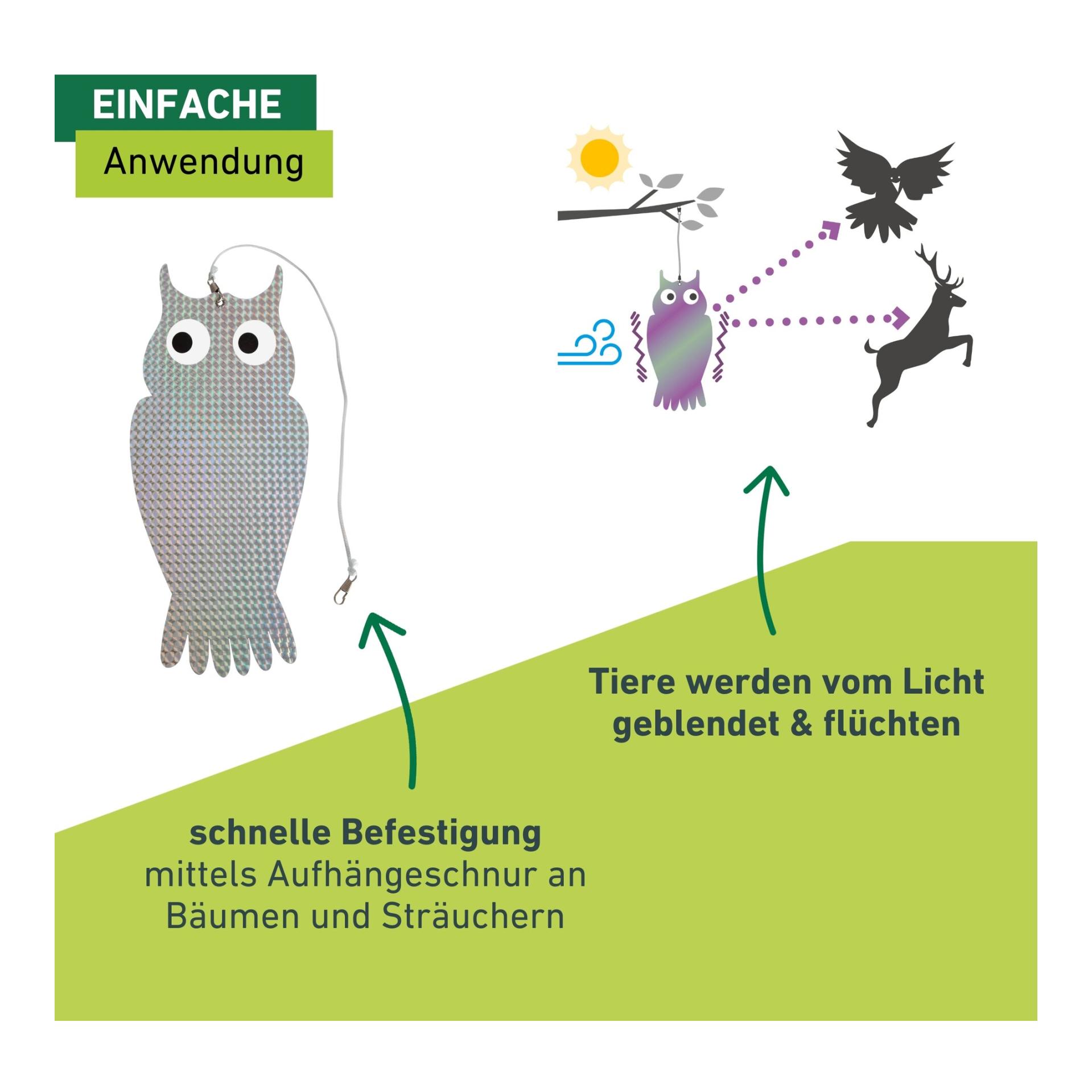 Windhager Vogel- und Wildabwehr Reflektor