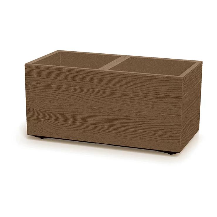 Prosperplast Blumentopf Madera Case ECO Wood