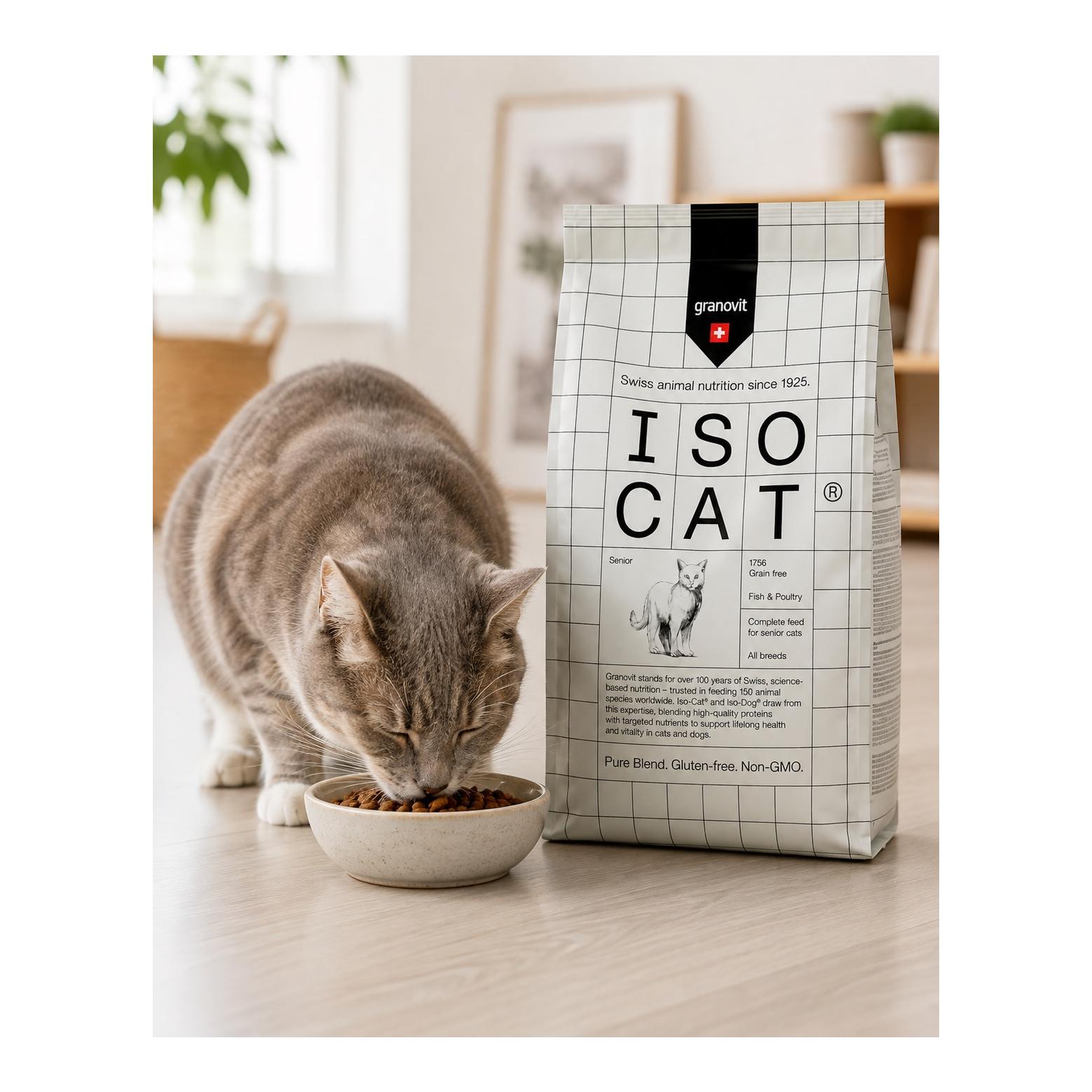 Iso-Cat Senior 1756 Grain Free Poisson & Volaille
