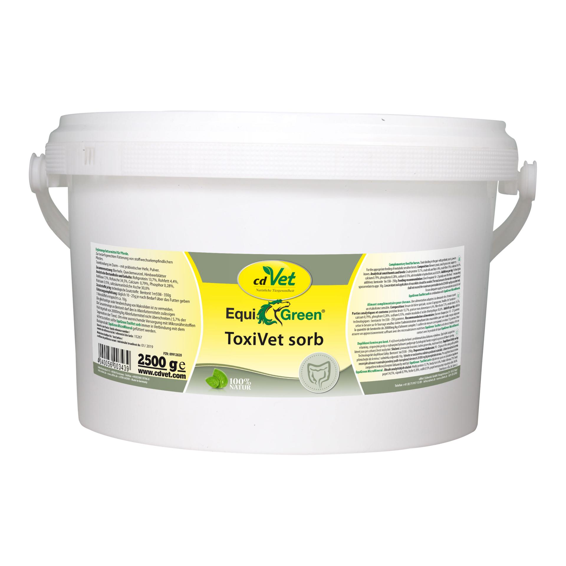 cdVet EquiGreen ToxiVet sorb