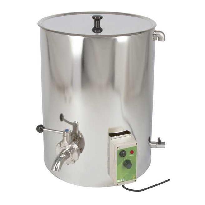 Kerbl MilkPot 50 Milcherwärmer Silber