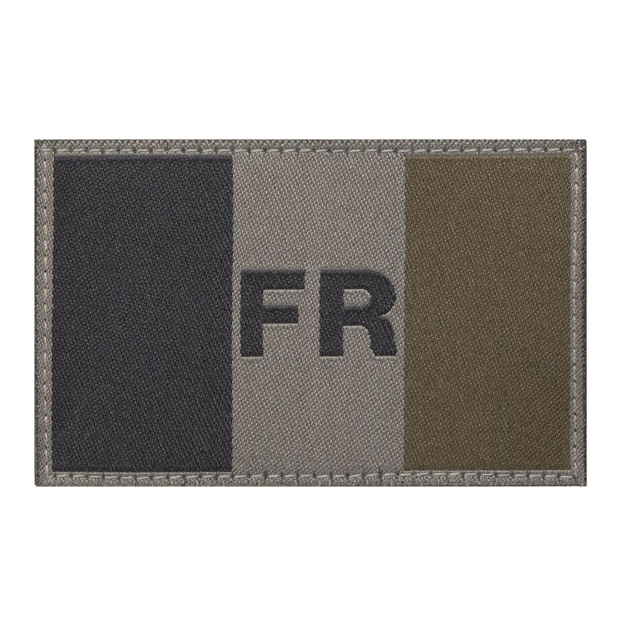 France Flag Patch - braun