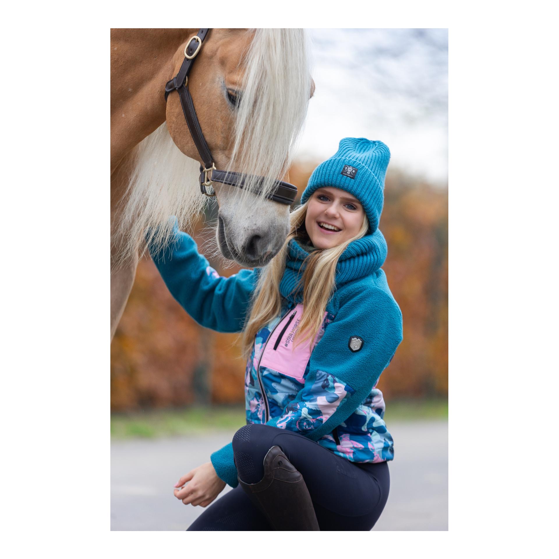 Soulhorse XL Beanie  “Shine bright” reflektierend