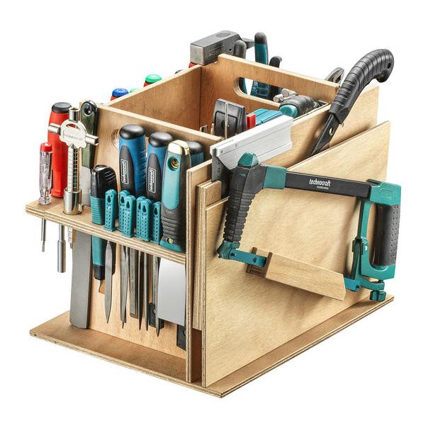 technocraft L-Boxx "WOODY BOXX 2", 81-tlg.