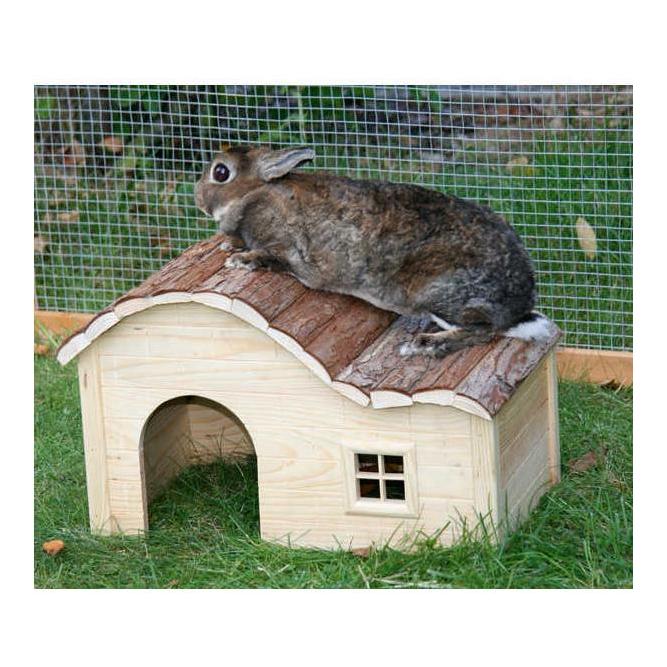 Kerbl Pet Nagerhaus mit geschwungenem Dach Nature