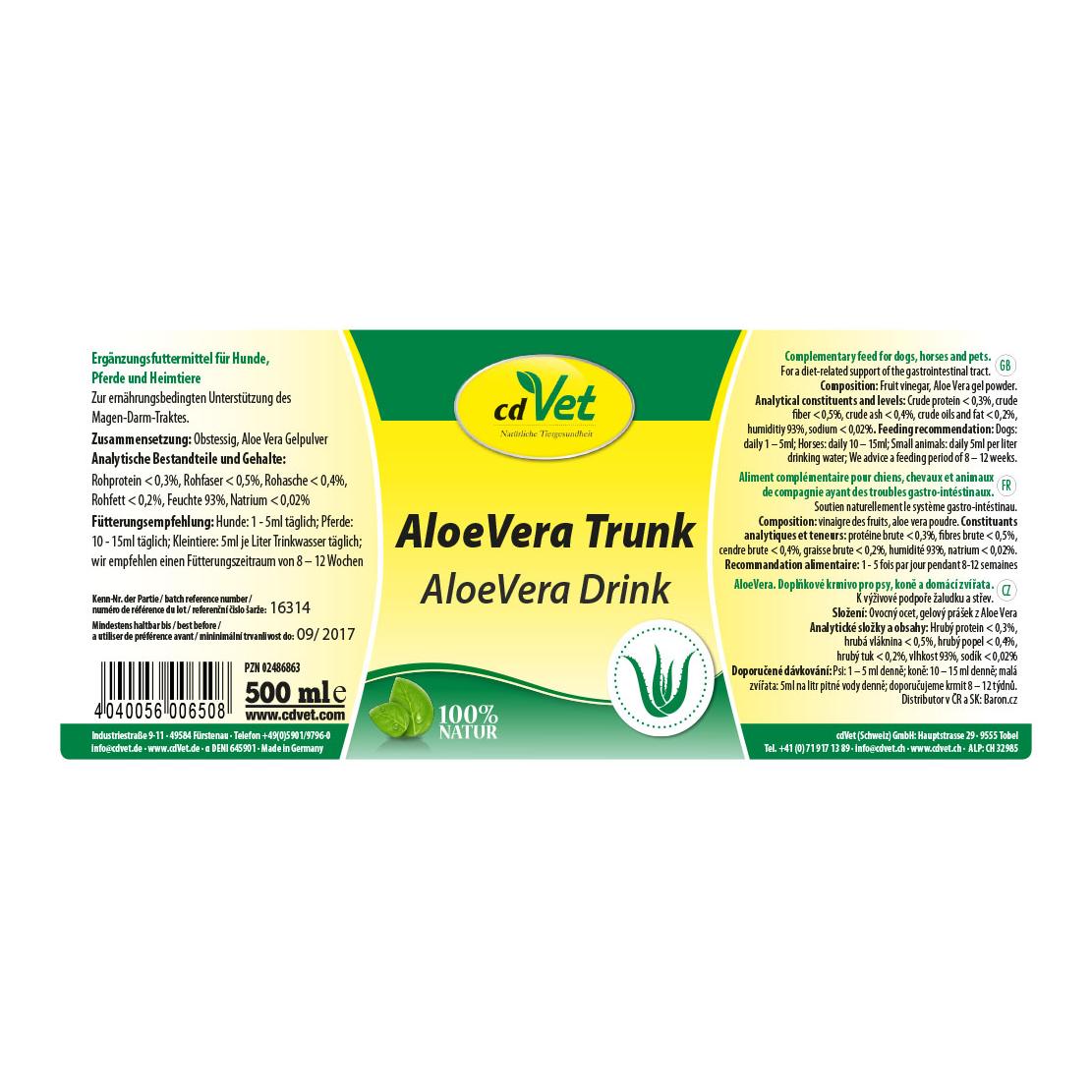 cdVet AloeVera Trunk