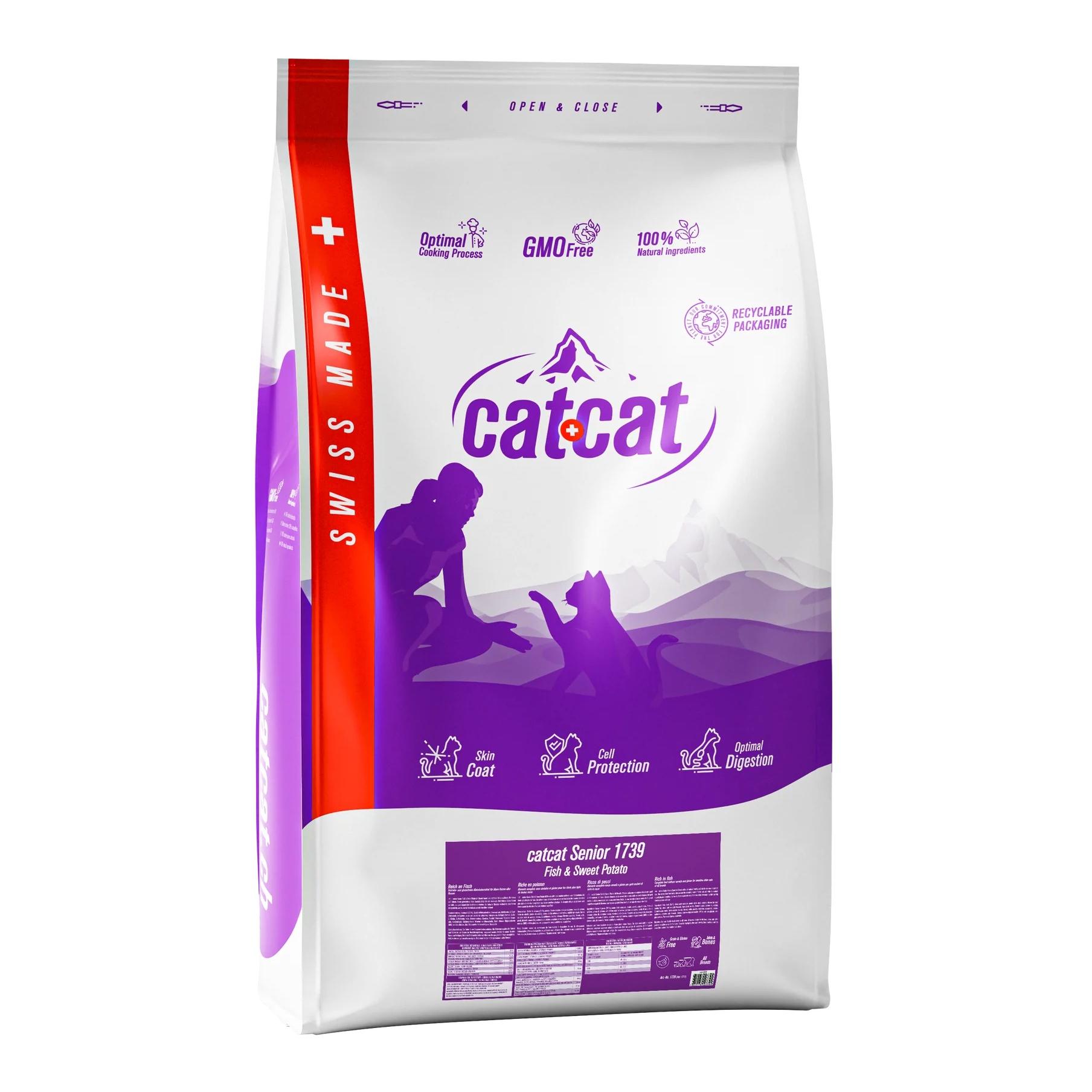 catcat Senior Fish & Sweet Potato - Getreidefreies Senior Katzenfutter