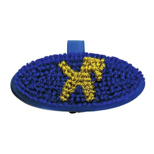 Waldhausen Kinder-Kardätsche Pferdchen - blau