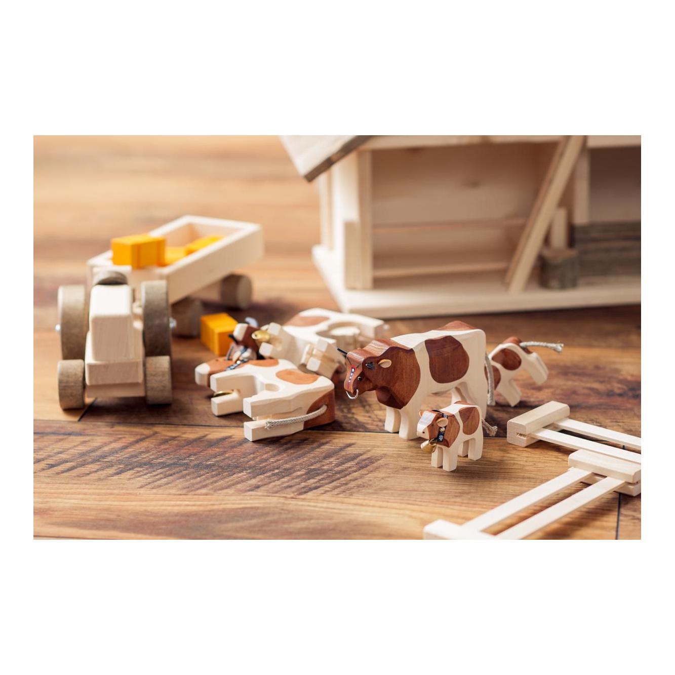 Trauffer Veau simmental avec cloche