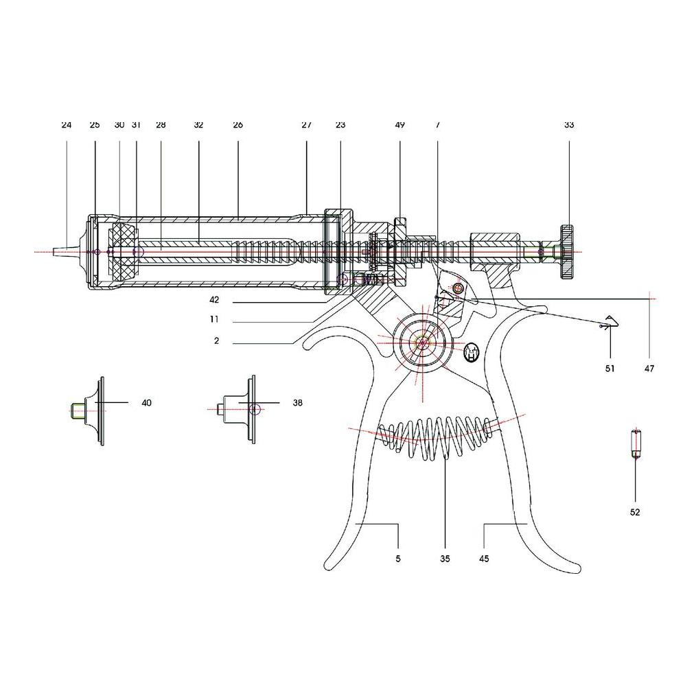 Kerbl HSW Roux - Revolver