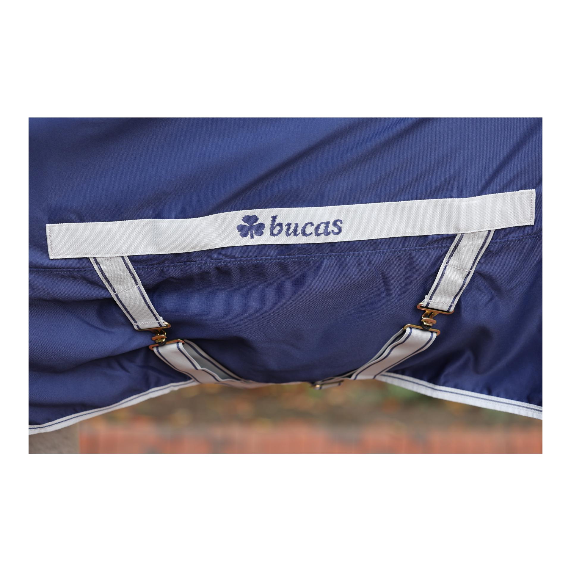 Bucas Stalldecke Freedom Twill Sheet 0g - navy/silber