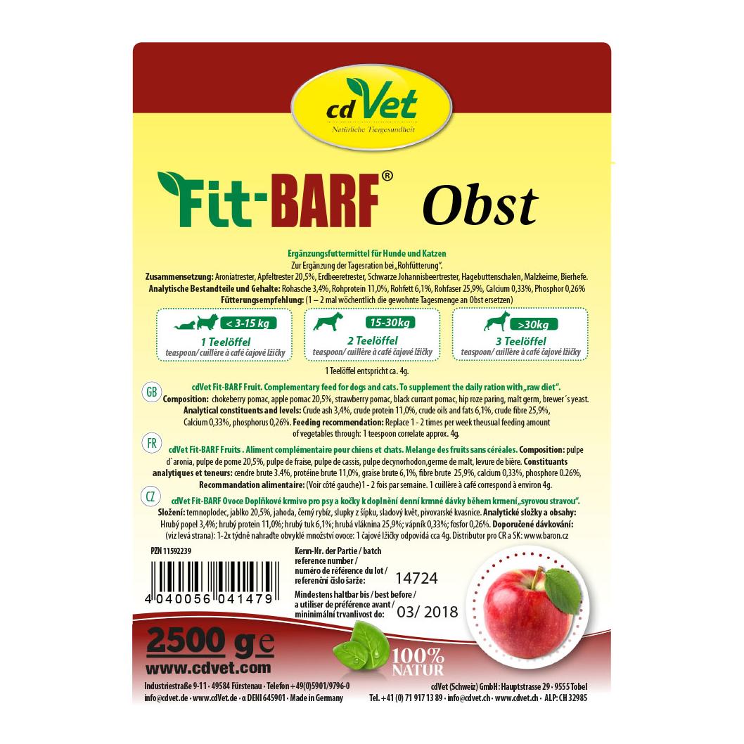 cdVet Fit-BARF Obst