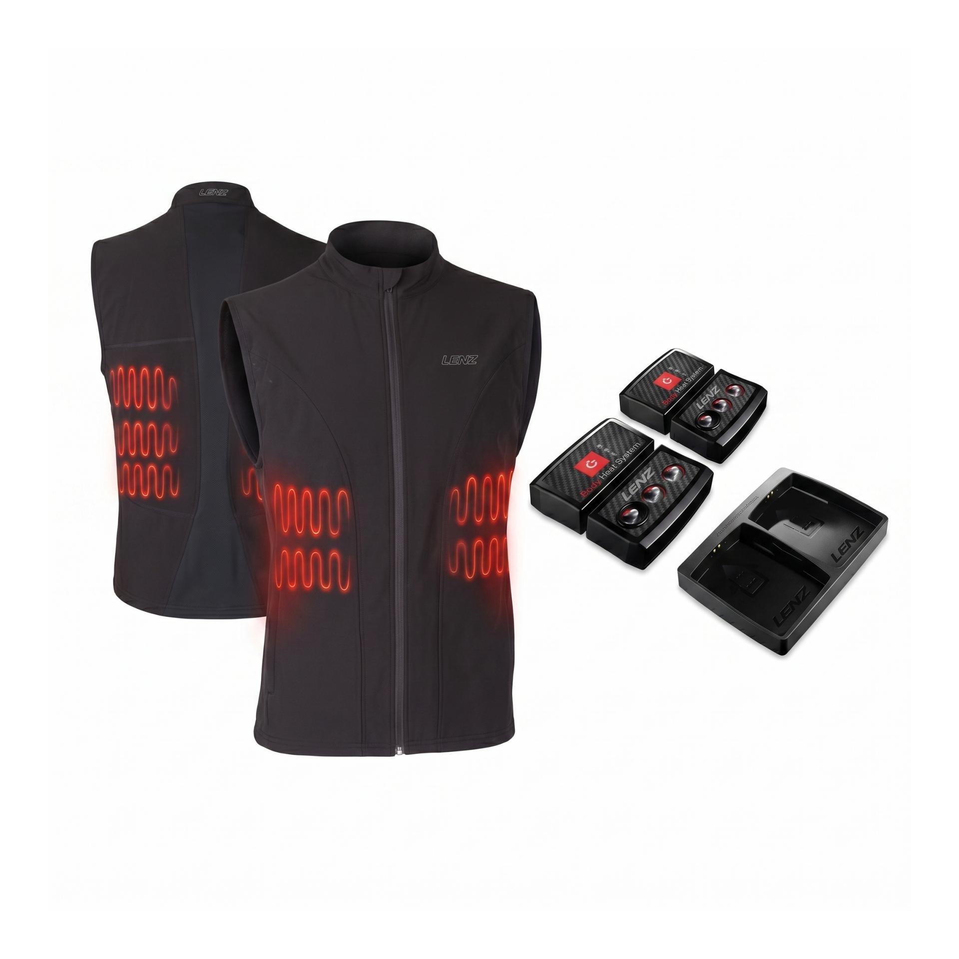 Lenz Heizweste 1.0 Herren inkl. lithium pack rcB 2000
