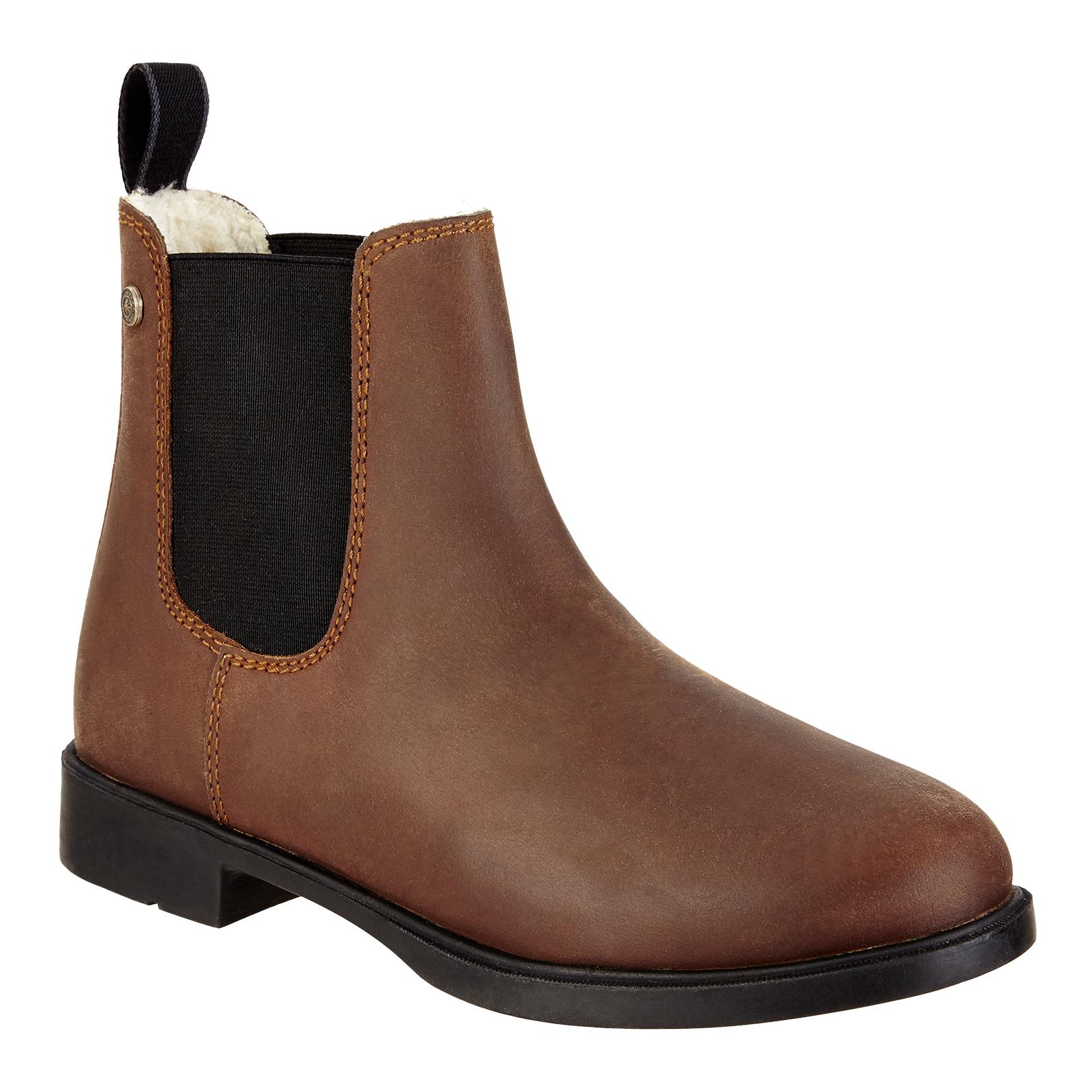 Suedwind Footwear Bottines Jodhpur pour l’hiver unisexe &amp; enfants - marron