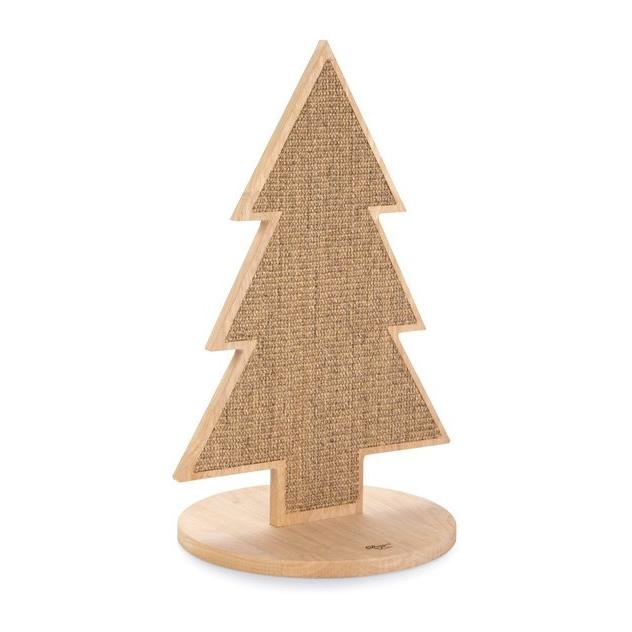Designed by Lotte Weihnachts-Kratzbaum aus Holz für Katzen