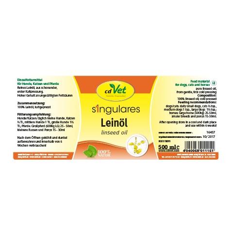 cdVet Singulares Leinöl