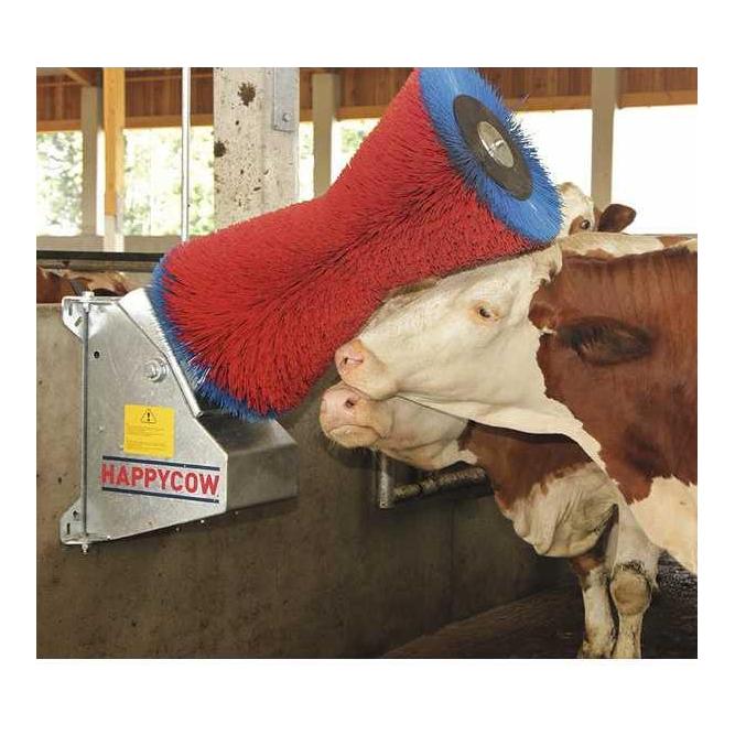 Kerbl Ersatzteil zu 803056: Ersatzbürste für HappyCow, komplett rot/blau, ab 2004