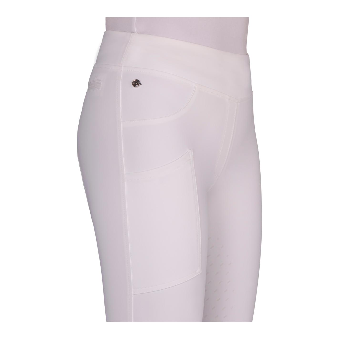 QHP Reitleggings Kae Halbbesatz