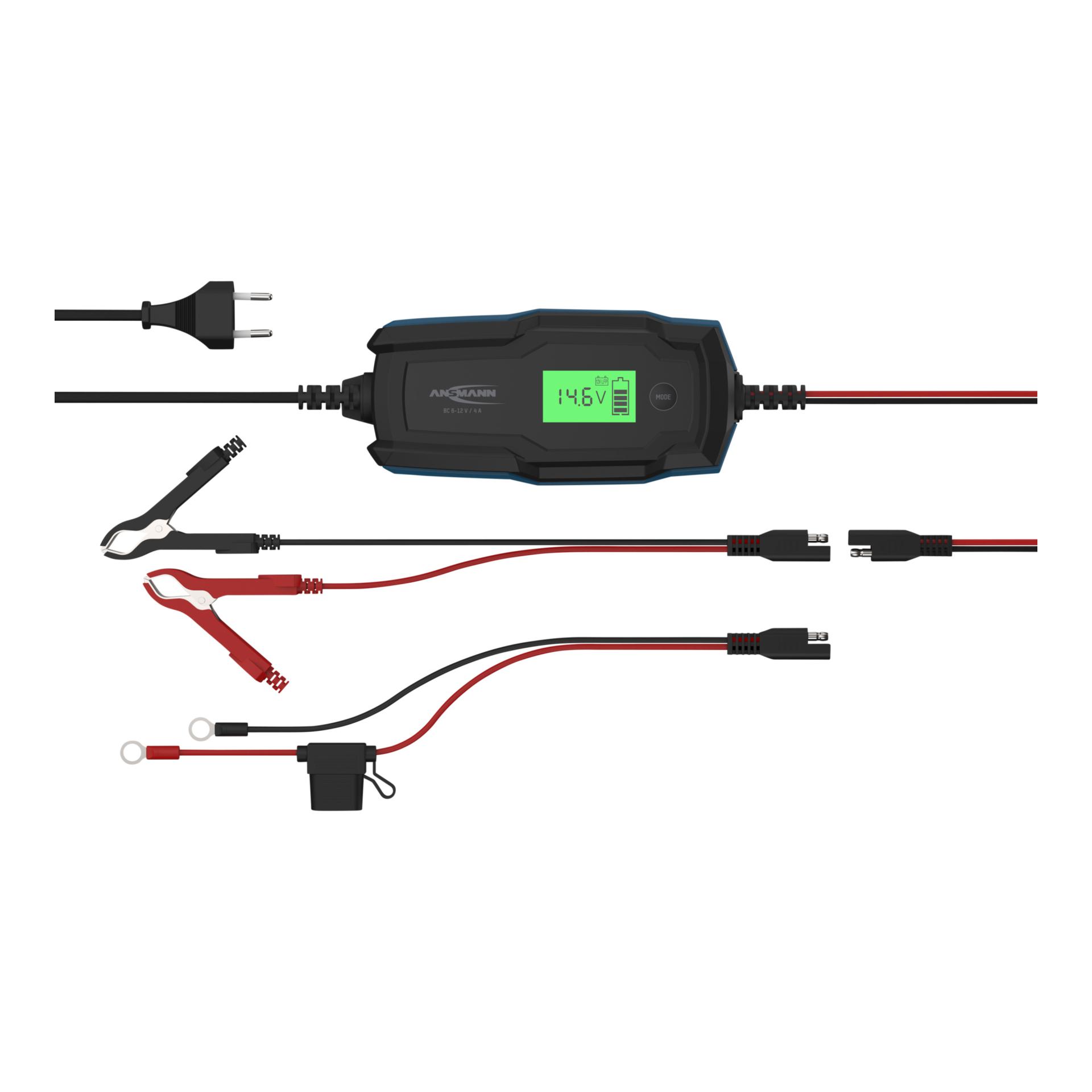 Ansmann Chargeur de plomb BC 6-12V / 4 A