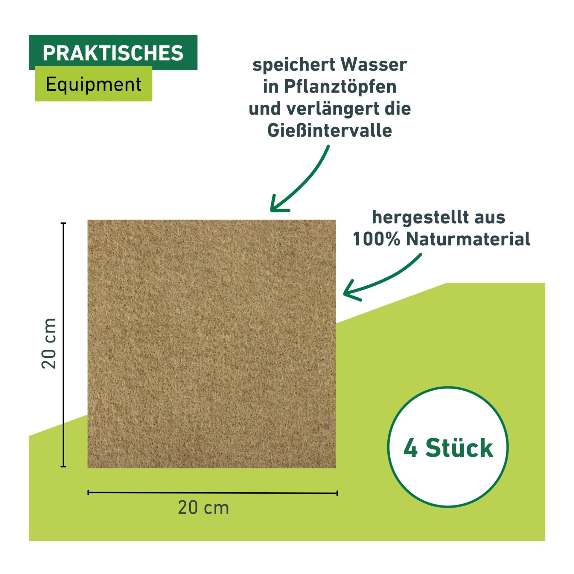 Windhager Tapis de rétention d'eau biologique pour pots
