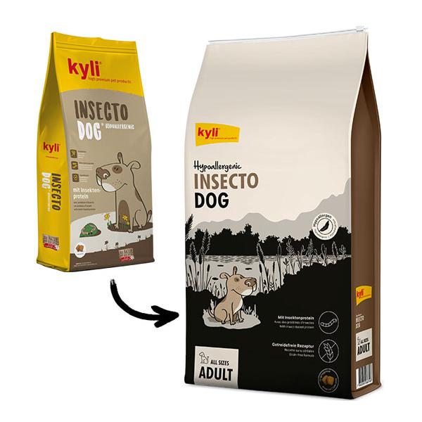 Kyli Trockenfutter Insecto Dog hypoallergen