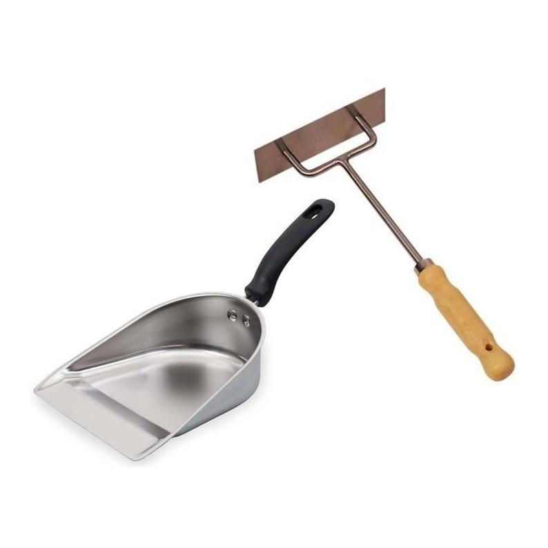 Mainer Set Kotkratzer und Mistschaufel