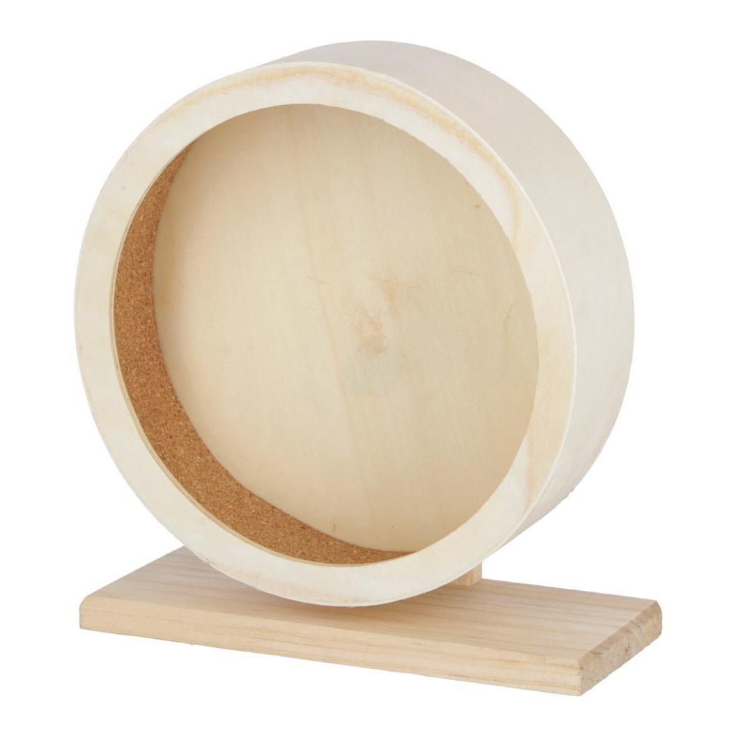 Kerbl Pet Hamsterlaufrad aus Holz/Kork