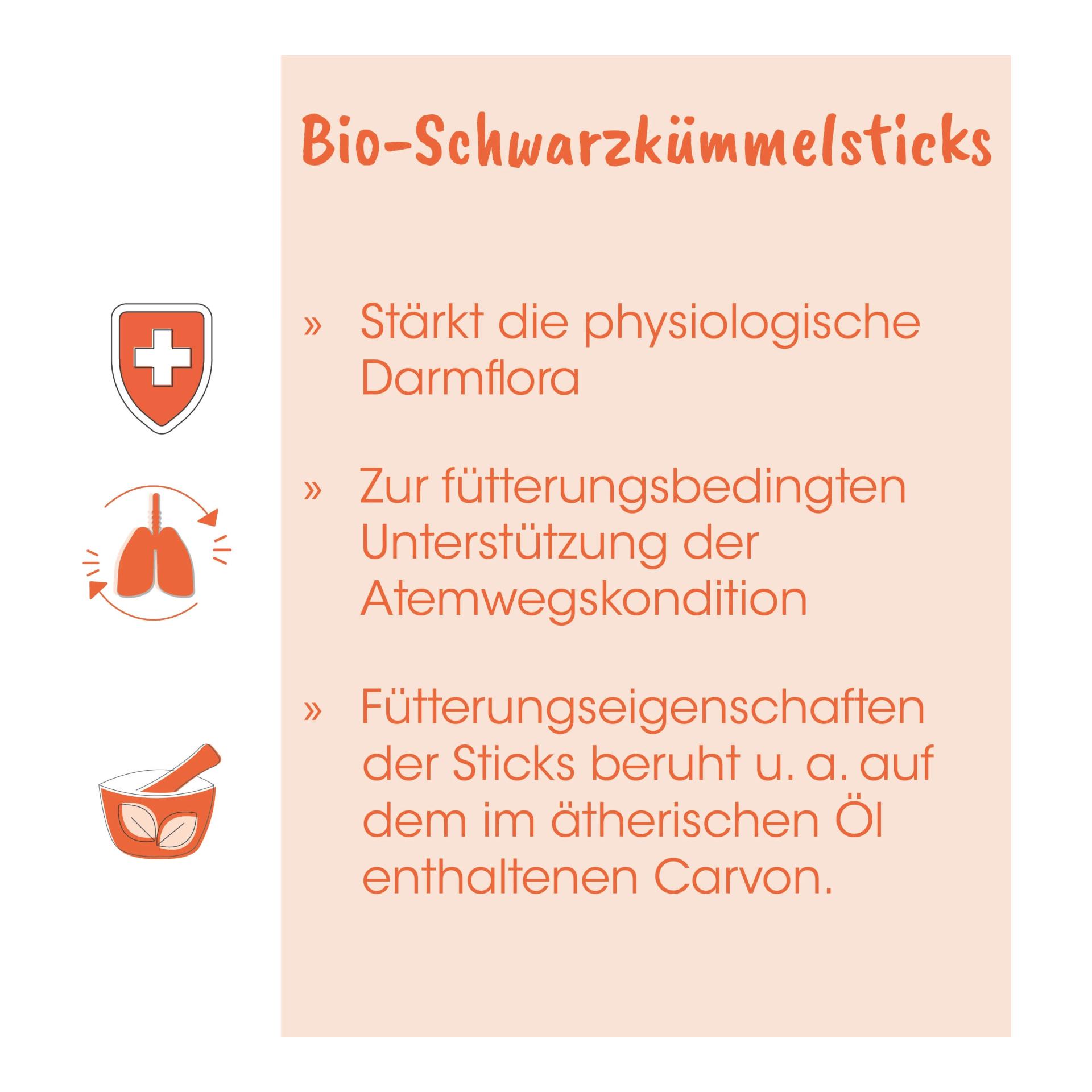 cdVet Singulares Bio-Schwarzkümmelsticks