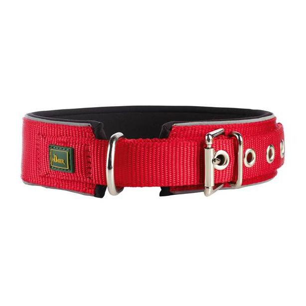 Hunter Halsband Neopren Reflect Neopren/Nylon - rot/schwarz