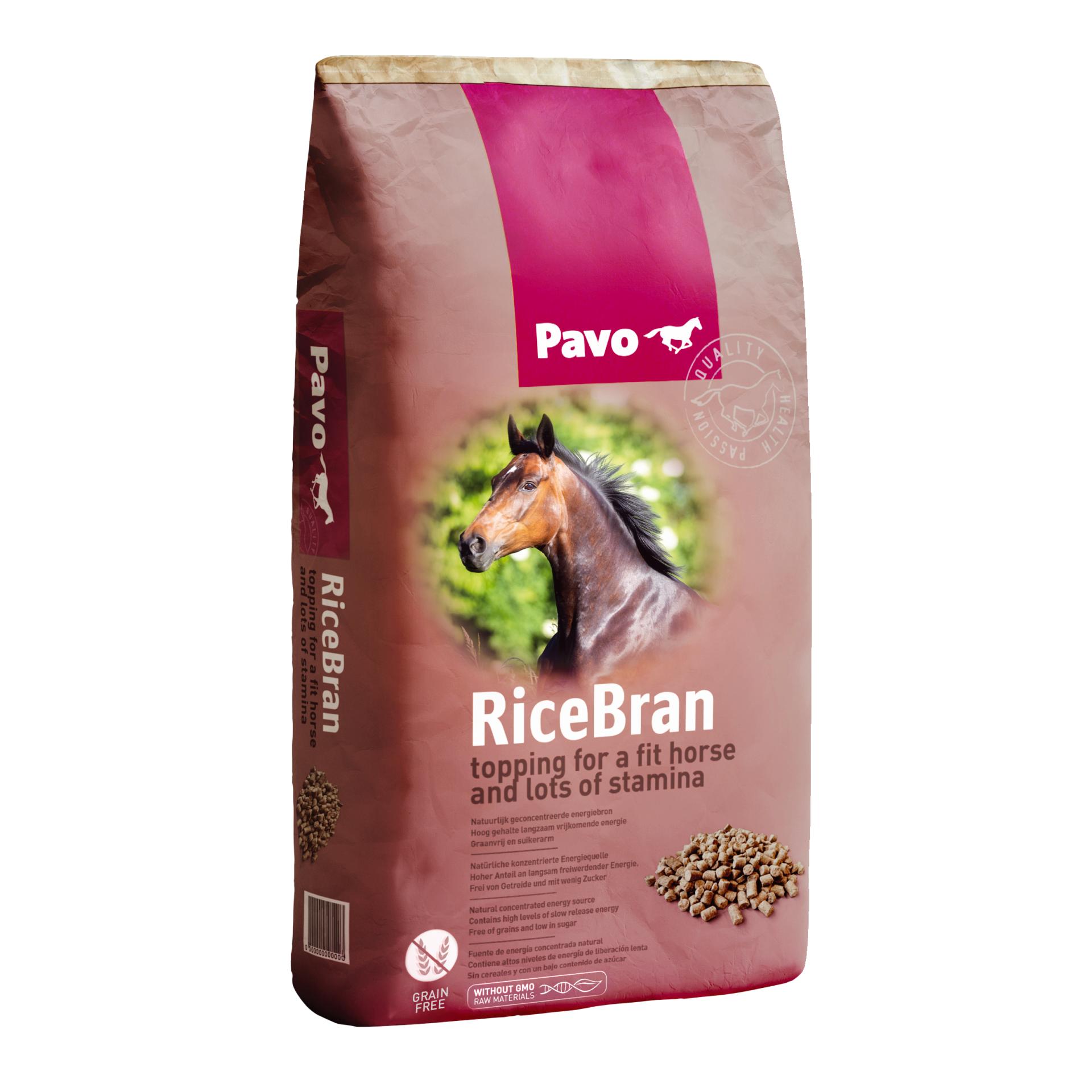 Pavo Pferdefutter RiceBran
