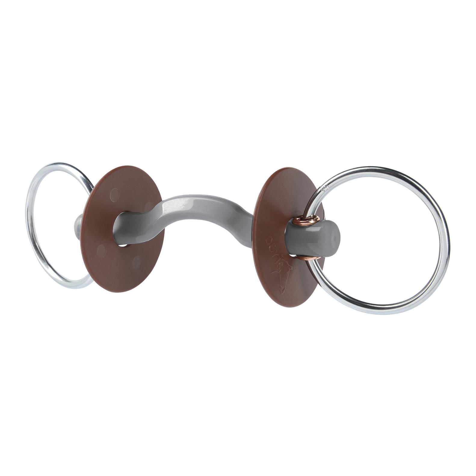 Beris Gebisse Wassertrense, Konnex Zungebogen, soft, R 7,5cm