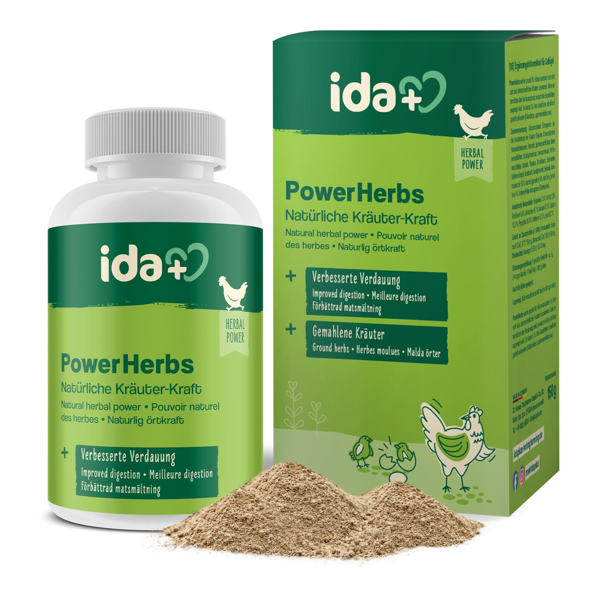 IdaPlus PowerHerbs - natürliche Kräuter-Kraft