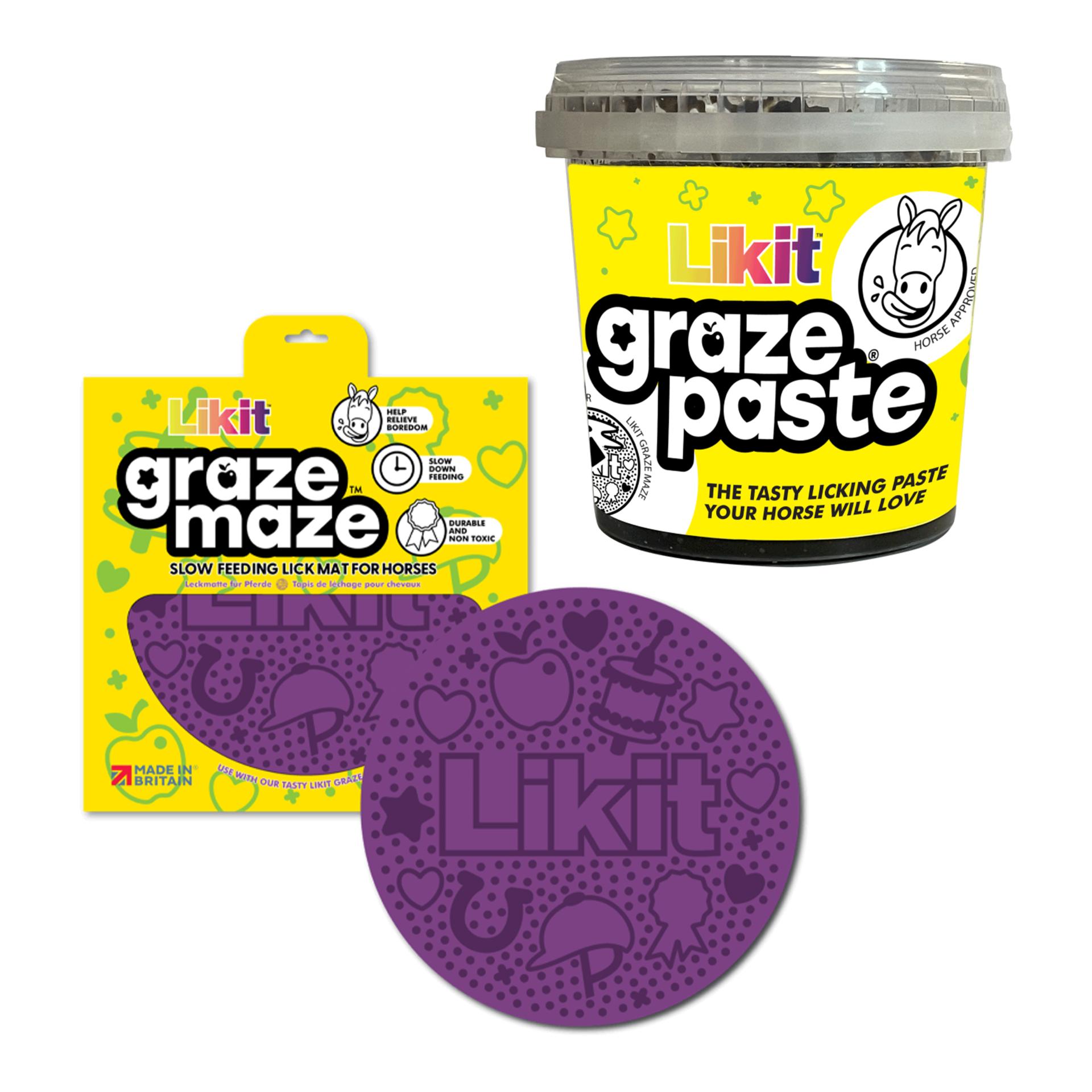 Likit Schleckmatte Graze Maze & Paste für Schleckmatte Graze Maze