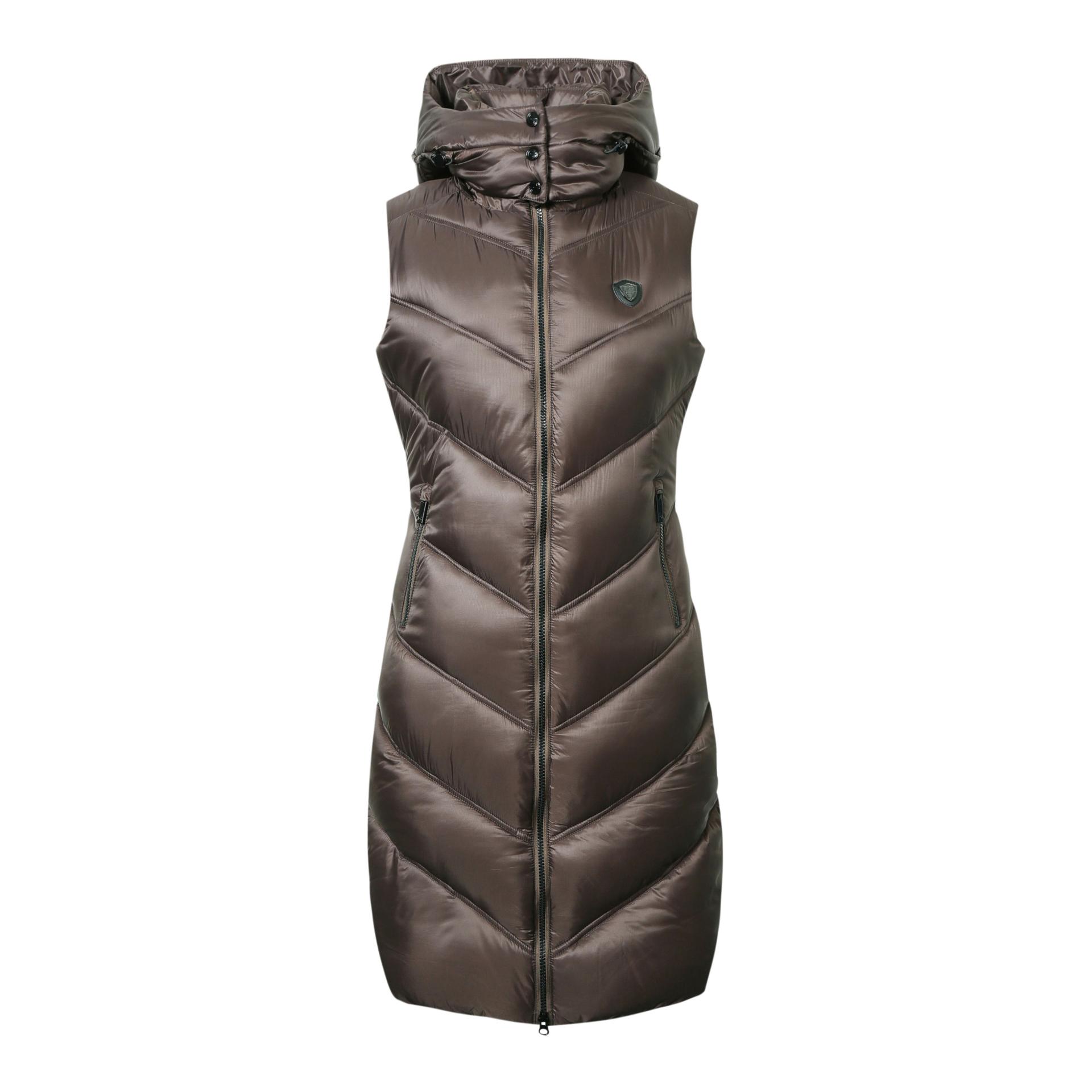 Covalliero Langweste Damen H/W 2024 Coffee