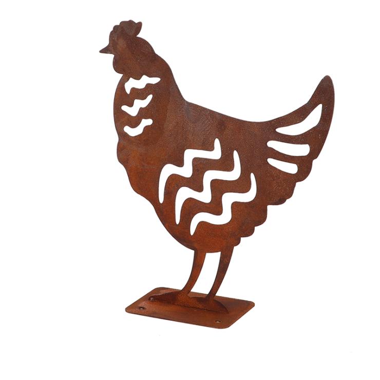 Esschert Rost Huhn