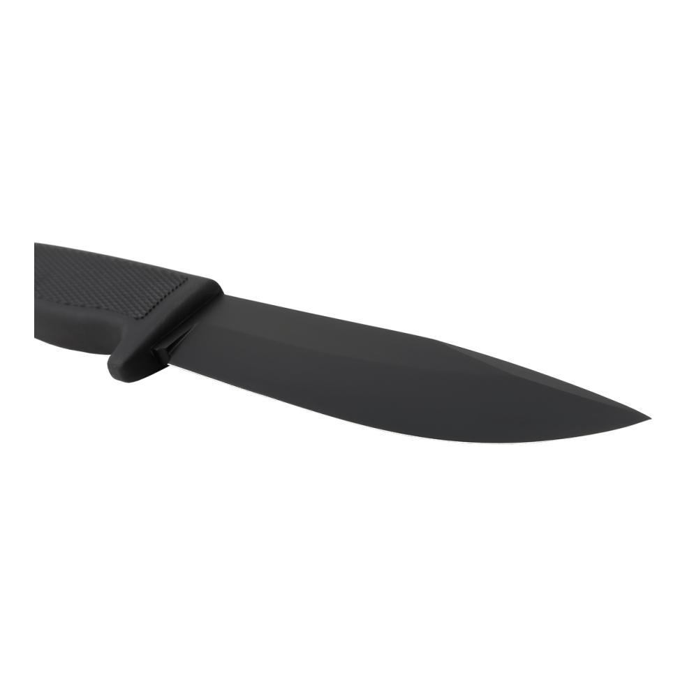 A1bz - Survivalmesser Schwarz mit Zytel-Scheide