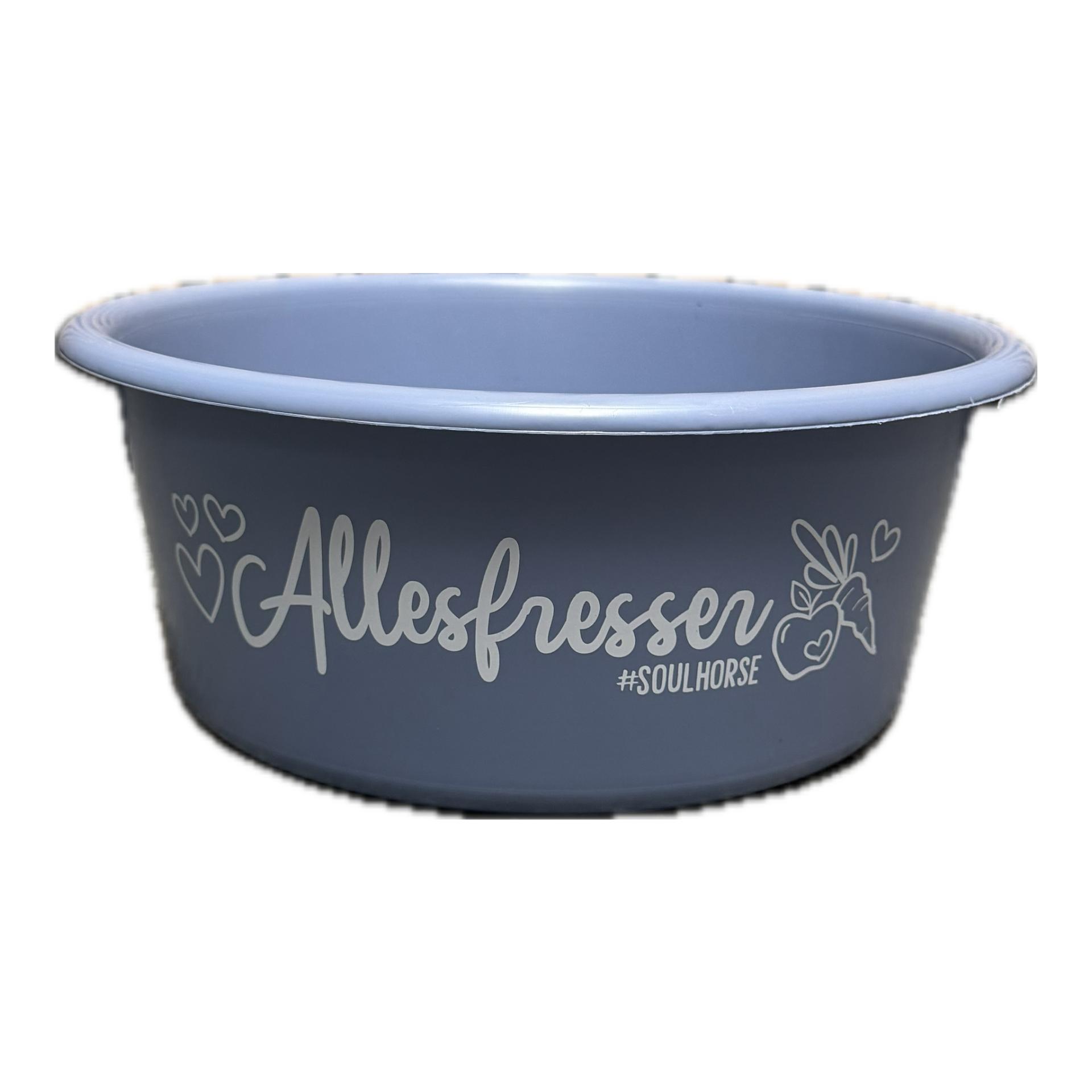 Soulhorse Futterschüssel Taubenblau