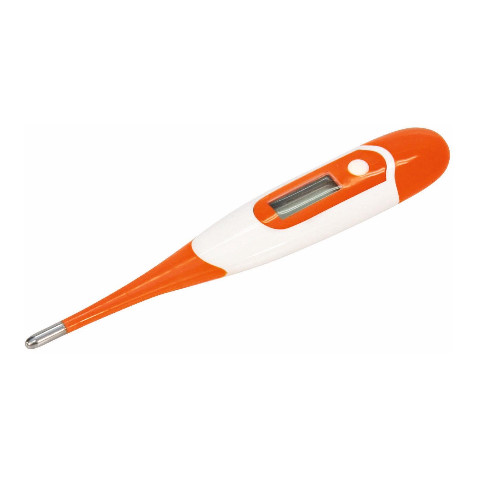Kerbl Elektronisches Fieberthermometer mit flexibler Sonde