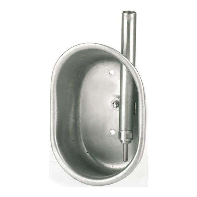 Kerbl Tränkebecken Edelstahl - Anschluss 1/2"