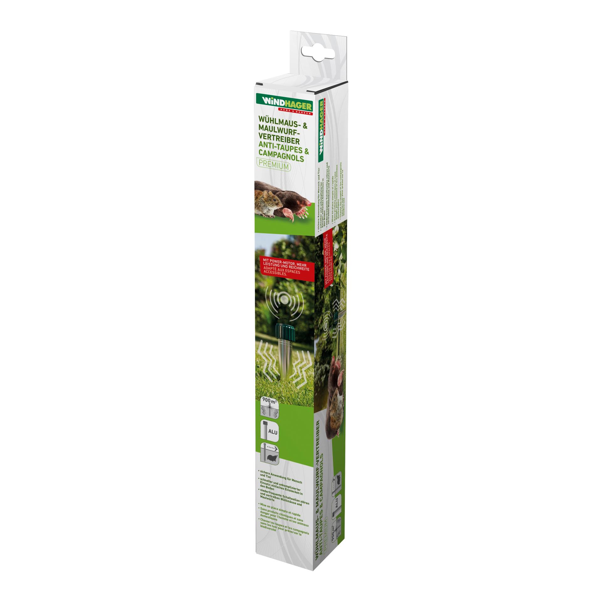 Windhager Répulsif pour campagnols et taupes Premium