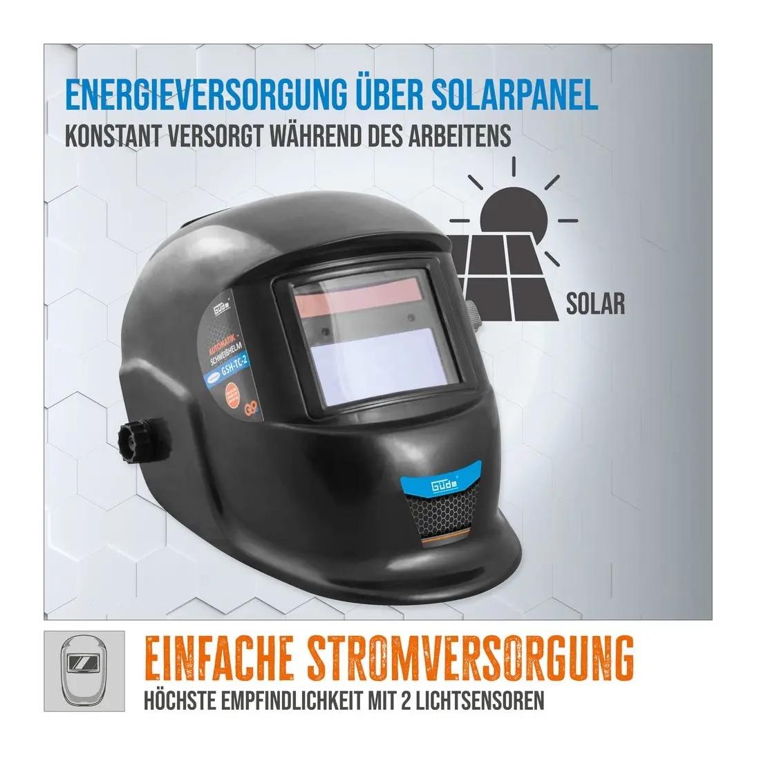 Güde Casque de soudure automatique GSH-TC-2