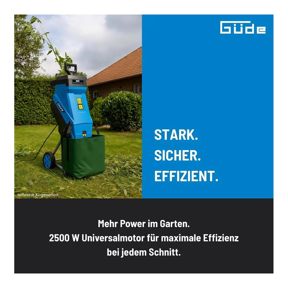 Güde Gartenhäcksler GH 2501