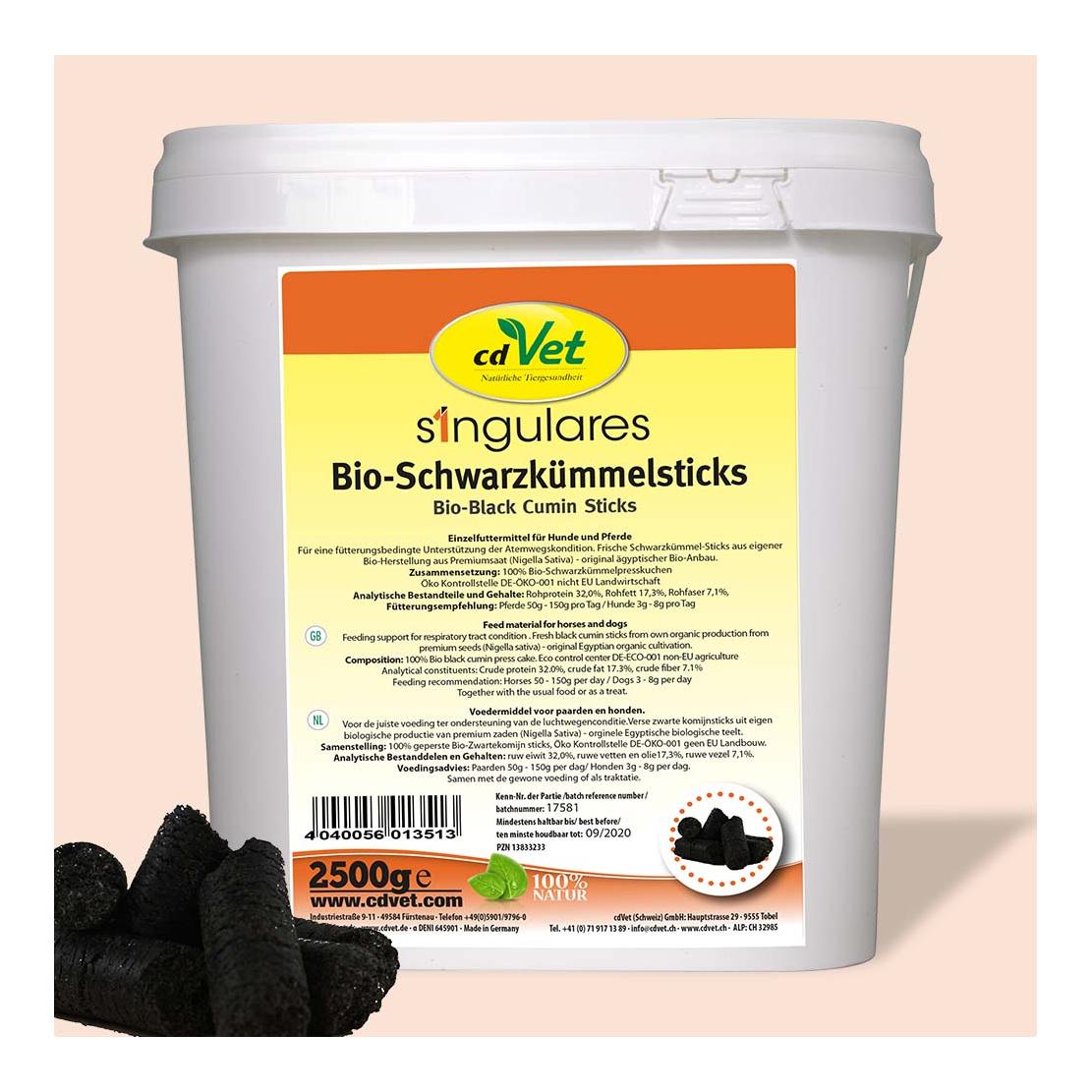 cdVet Singulares Bio-Schwarzkümmelsticks