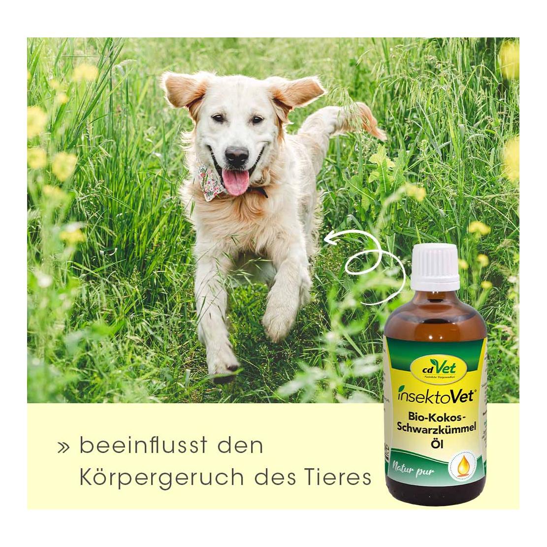 cdVet insektoVet Kokos-Schwarzkümmel-Öl