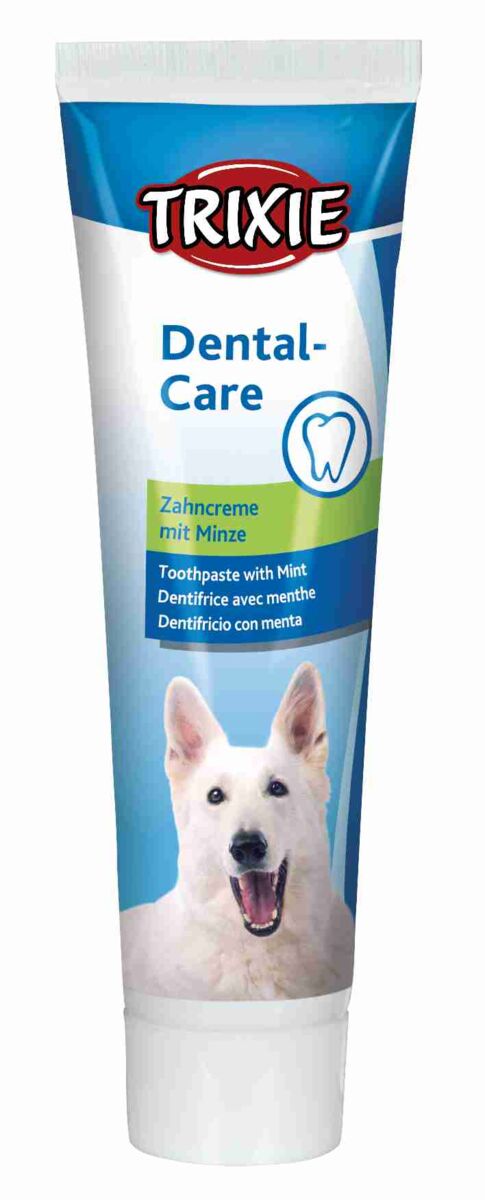 TRIXIE Hunde Zahncreme mit Minzearoma Blau