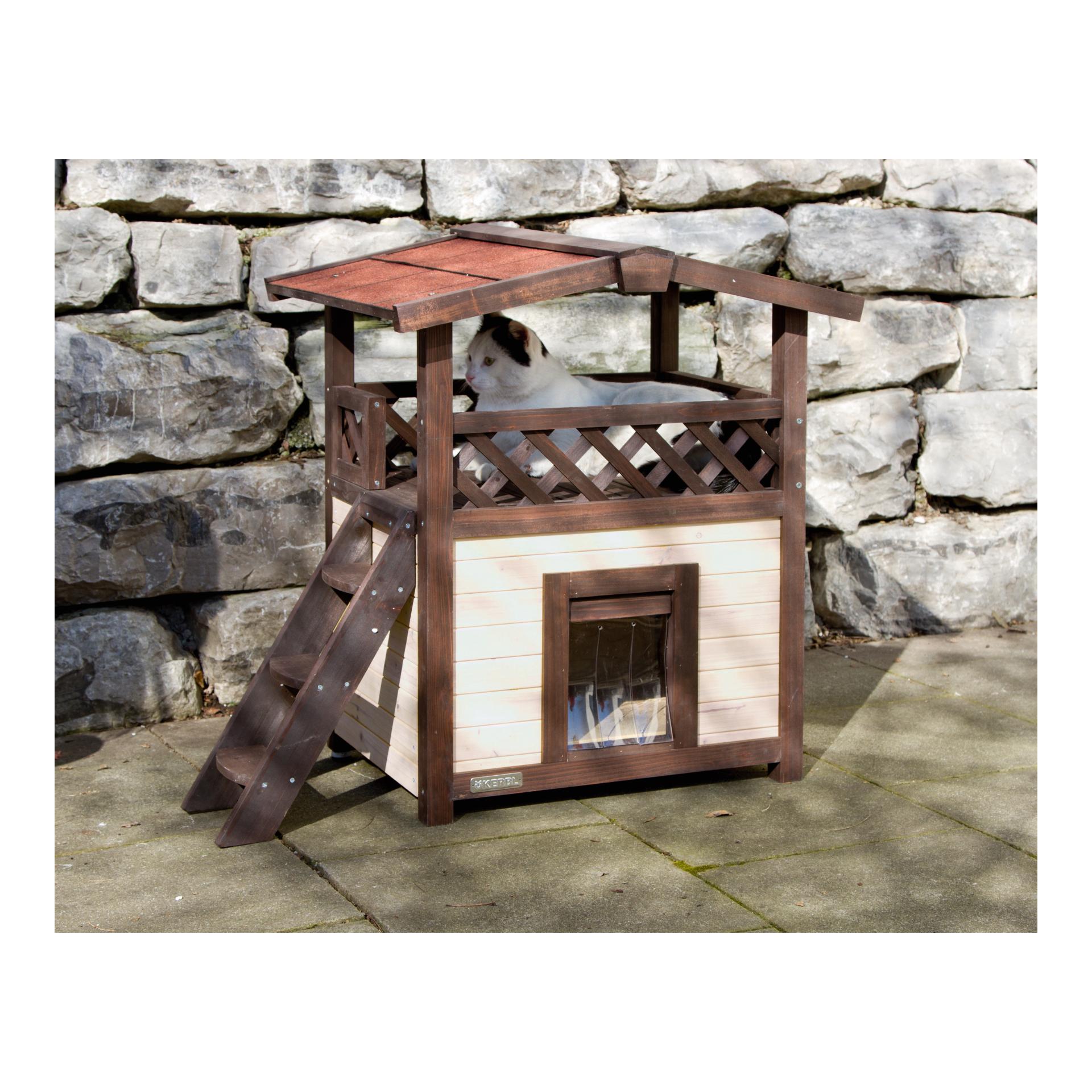 Kerbl Pet Katzenhaus 4-Seasons Deluxe