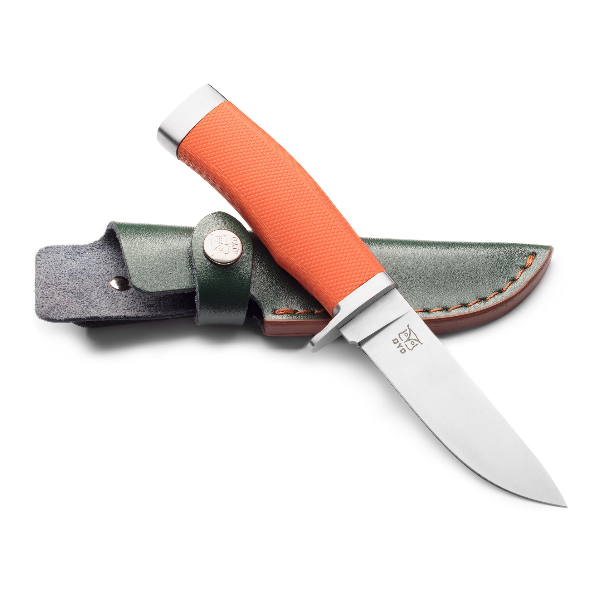 Øyo FINNSKOGEN - Jagd/Outdoormesser mit Lederscheide
